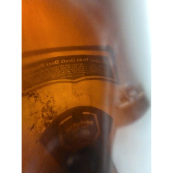 Vintage Collectible Meister Brau Premium Draft Beer Bottle Half Gallon Unique - Picture 8 of 8
